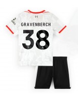 Liverpool Ryan Gravenberch #38 Kolmaspaita Lasten 2024-25 Lyhythihainen (+ shortsit)